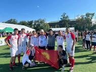 Kyrgyz team takes 2nd place in international street football tournament in Poland