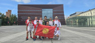 Kyrgyz team takes 2nd place in international street football tournament in Poland