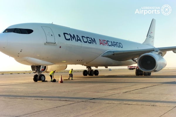 French CMA CGM Air Cargo initiates flights to Uzbekistan's Navoi 