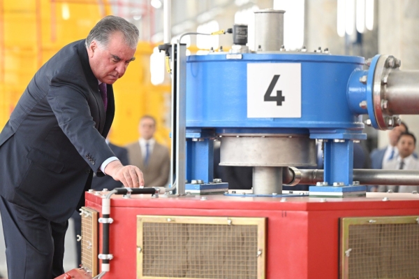 The President of Tajikistan has launched a modernized hydroelectric unit of the Nurek HPP