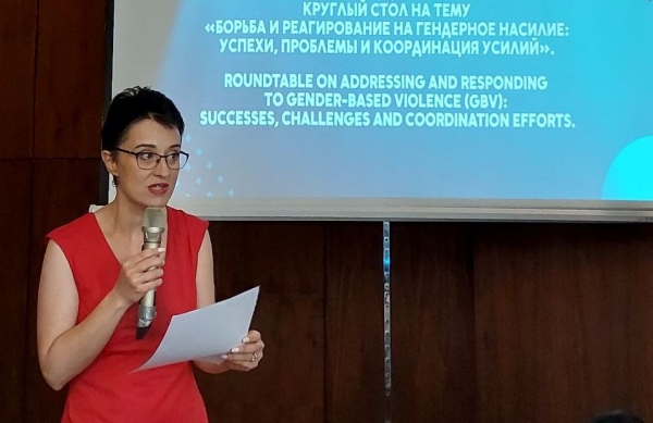 Roundtable on addressing and responding GBV held in Dushanbe