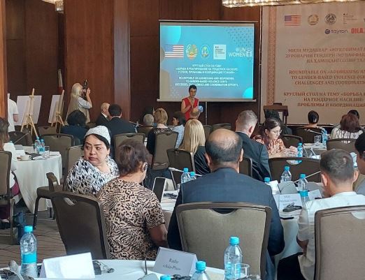 Roundtable on addressing and responding GBV held in Dushanbe