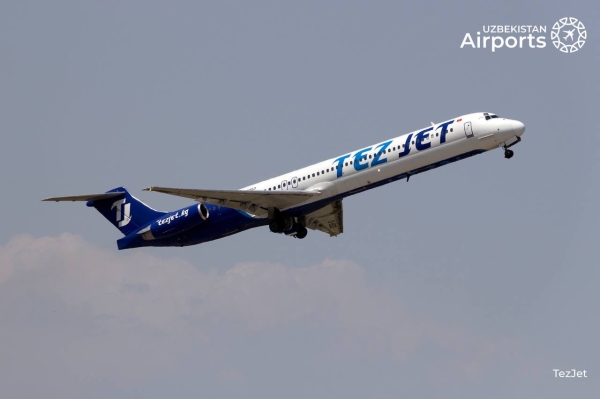 TezJet Airlines to commence regular Bishkek-Tashkent route with four weekly flights