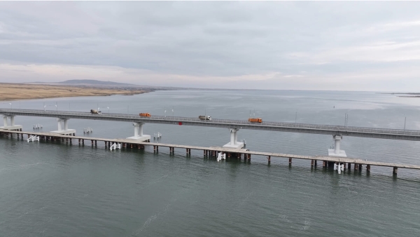 Kazakhstan opens longest bridge over Bukhtarma reservoir 