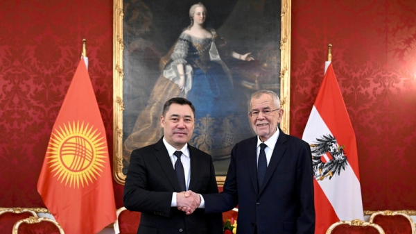 President Japarov, Austrian President Alexander Van der Bellen hold talks tete-a-tete