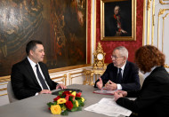 President Japarov, Austrian President Alexander Van der Bellen hold talks tete-a-tete