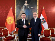 President Japarov, Austrian President Alexander Van der Bellen hold talks tete-a-tete