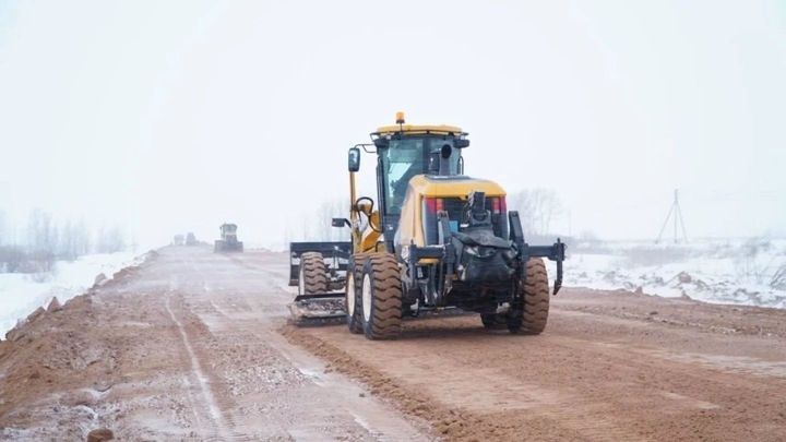 Waiting for floods: a six-kilometer dam is being built near Astana