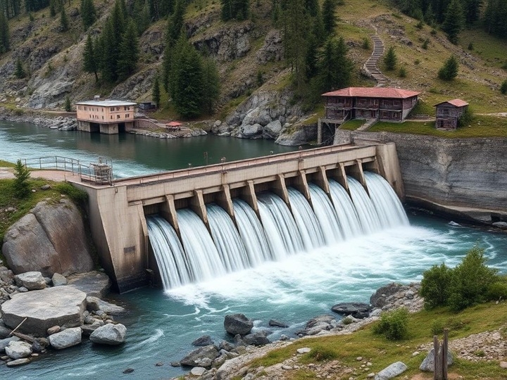 Kazakh investors will begin the construction of small hydroelectric power stations in Kyrgyzstan