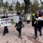 March for women’s rights held in Bishkek