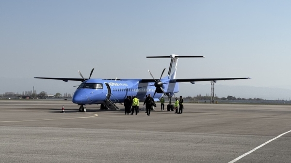 Bishkek-Khujand-Bishkek technical flight made prior to restart of regular flights