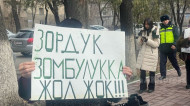 March for women's rights held in Bishkek