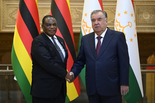 Emomali Rahmon holds talks with international partners