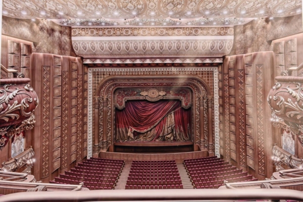 Emomali Rahmon visits construction site of the National Theater of Tajikistan