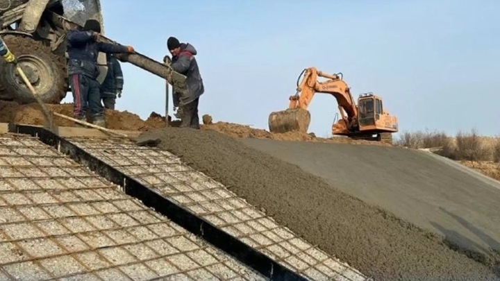 Завершается реконструкция Кировского водохранилища на западе Казахстана