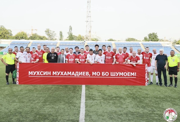 Football legends of Tajikistan and Russia reunite for friendly match in Dushanbe