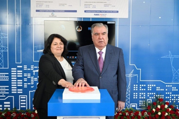 Emomali Rahmon inaugurates a series of rural electrification projects in GBAO