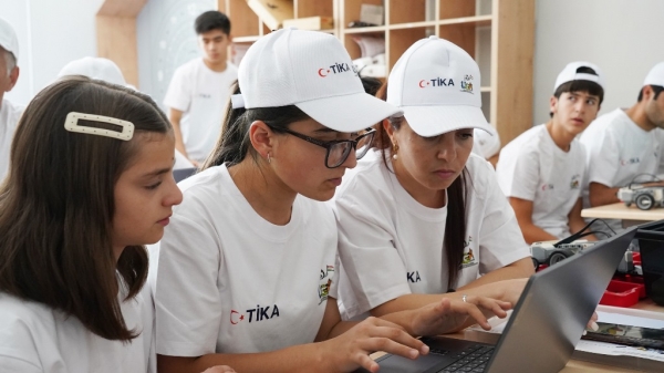 TIKA organizes national robotics training camp for Tajik youth