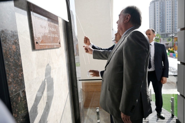 Emomali Rahmon opened new educational institutions in Dushanbe